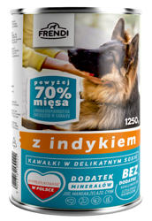 Κομμάτια Frendi σε μαλακή σάλτσα με γαλοπούλα 1250g