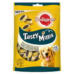 Pedigree Tasty Minis Beef & Cheese 140g