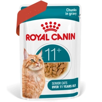 ROYAL CANIN υγρή τροφή για γάτες, Senior Ageing 11+, σάλτσες 12x85 g