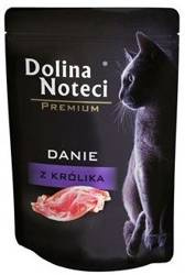 Dolina Noteci Premium για γάτες Πιάτο κουνελιού 10x85g