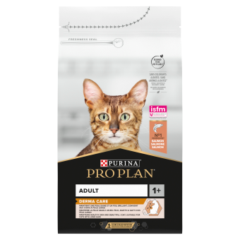 PRO PLAN Adult Derma Care Salmon-rich Dry Cat Food 1.5kg