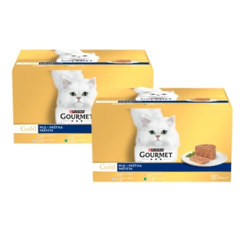 Purina Gourmet Gold μους για γάτες 96 x 85 g