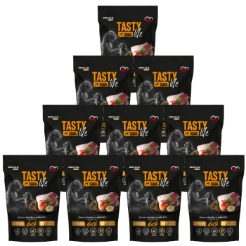 Tasty Dogs Life Junior Πάπια σε Ζελέ 10x150g