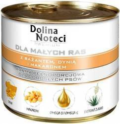 Dolina Noteci Premium για μικρούς σκύλους με φασιανό, κολοκύθα και χυλοπίτες 12x185g