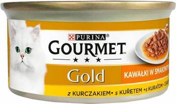 Purina Gourmet Gold Sauce Delight με κοτόπουλο 85g