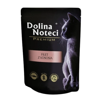 Dolina Noteci Φιλέτο σολομού Premium για γάτες 85g