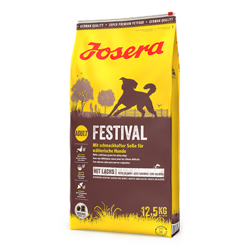 Φεστιβάλ JOSERA 12.5kg + ΈΚΠΛΗΞΗ ΓΙΑ ΤΟ ΣΚΎΛΟ ΣΑΣ