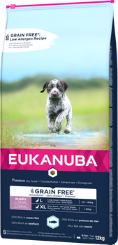 EUKANUBA Puppy&Junior Large Breeds Grain Free 12kg