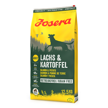 JOSERA Lachs & Kartoffel -Grain Free 12.5kg + ΈΚΠΛΗΞΗ ΓΙΑ ΤΟ ΣΚΎΛΟ ΣΑΣ