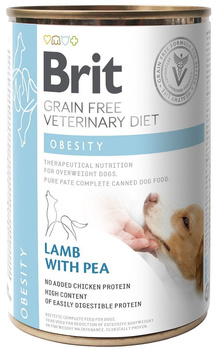 BRIT GF Veterinary Diets Dog Obesity 400g - υγρή τροφή για σκύλους