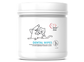 OVER ZOO Οδοντικά μαντηλάκια 50 τεμάχια