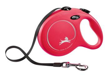 Flexi New Classic L Leash 8m έως 50kg Κόκκινο