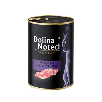 Dolina Noteci Premium για γάτες πλούσιο σε κουνέλι 6x400g