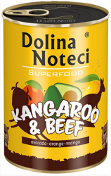 Dolina Noteci Superfood Καγκουρό και Βοδινό 12x400g