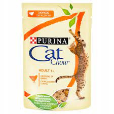 Purina Cat Chow Adult Κοτόπουλο και Κολοκυθάκια 85g