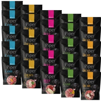 DOLINA NOTECI Piper για σκύλους Μείγμα γεύσεων 25x 500g