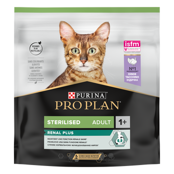 PRO PLAN Αποστειρωμένη τροφή για γάτες πλούσια σε νεφρική γαλοπούλα 400 g