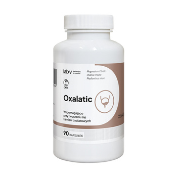 LAB-V Oxalatic - Υποστήριξη για το σχηματισμό οξαλικών λίθων γάτας 90 κάψουλες