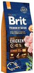 Brit Premium By Nature Senior S+M με κοτόπουλο 15kg + Δωρεάν έκπληξη!