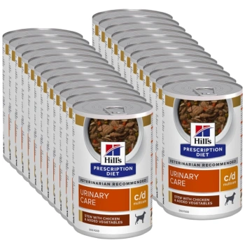 HILL'S PD Prescription Diet Canine c/d stew 24x354g - κονσέρβα