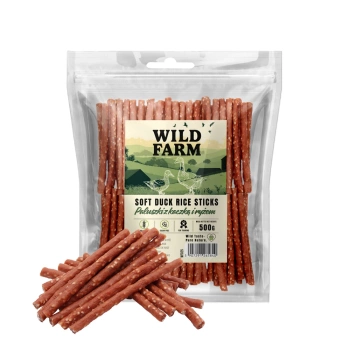 WILD FARM πάπια και ρύζι 500g λιχουδιές για σκύλους