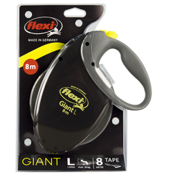 Flexi Genuine Giant L Leash 8m έως 50 kg - Νέον