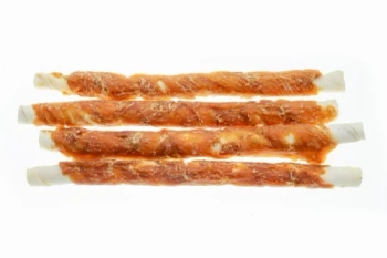 CAN AGRI - Λιχουδιά για σκύλους, μοσχαρίσιο δέρμα με κοτόπουλο, 28cm, 320g