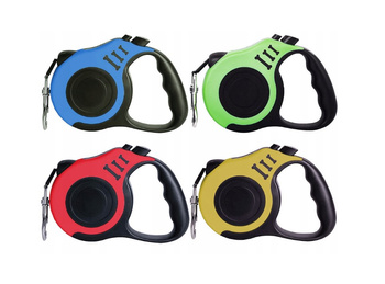 Αυτόματο, ισχυρό λουρί 3 μέτρων για σκύλο, γάτα