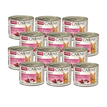 Animonda Cat Carny Adult Beef, Turkey & Prawns 12x200g