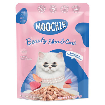 MOOCHIE Beauty Skin&Coat Κιμάς με Τόνο 70g Για Όμορφο Δέρμα και Τρίχωμα