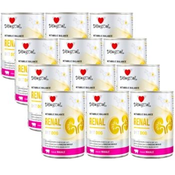 Disugual Karma υγρή τροφή για σκύλους Κτηνιατρική RENAL Χοιρινό (ενήλικες) 12x400g