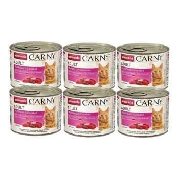 Animonda Cat Carny Adult Multi Meat Cocktail 6x200g