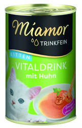 Miamor VitalDrink Kitten με κοτόπουλο 135ml