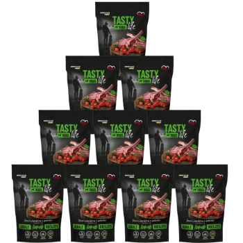 Tasty Dogs Life αρνί ζελέ πιάτο 10x500g
