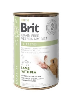 BRIT GF Veterinary Diets Dog Diabetes 400g - υγρή τροφή για σκύλους