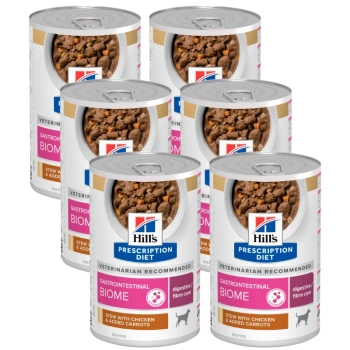 Hill's Prescription Diet Gastrointestinal Biome με Κοτόπουλο 6x354 γρ.