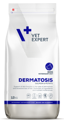VETEXPERT Veterinary Diet Δερματοπάθεια σκύλου Σολομός Πατάτα 12kg + ΈΚΠΛΗΞΗ ΓΙΑ ΤΟ ΣΚΎΛΟ ΣΑΣ
