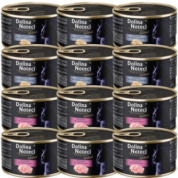 DOLINA NOTECI Premium Αποστειρωμένο για γάτα MIX OF Flavours 12x185g