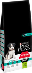 Purina Pro Plan Medium Puppy Sensitive Optidigest Αρνί και ρύζι 12kg