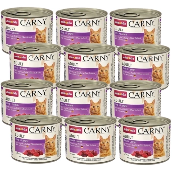 Animonda Cat Carny Adult Beef & Lamb 12x200g