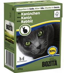 BOZITA Cat Κουνέλι σε σάλτσα 370g