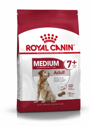 ROYAL CANIN Medium Ενηλίκων 7+ 15kg + ΈΚΠΛΗΞΗ ΓΙΑ ΤΟ ΣΚΎΛΟ ΣΑΣ