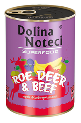 Dolina Noteci Superfood Ελάφι και μοσχάρι 12x400g