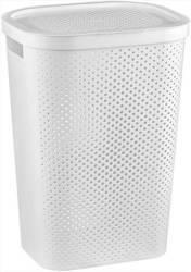 Καλάθι πλυντηρίου ρούχων Curver Infinity Λευκό 60l