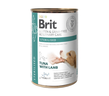 BRIT GF Veterinary Diets Dog Sterilised 400g υγρή τροφή για σκύλους