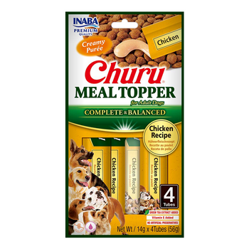 INABA Dog Meal Topper Κοτόπουλο Συνταγή 4x14 (56g)