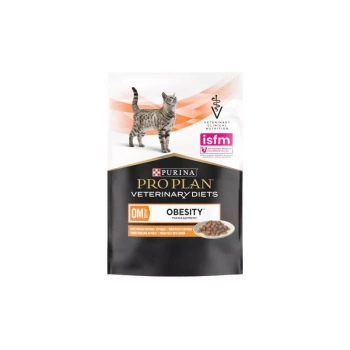 PRO PLAN Veterinary Diets OM St/Ox Obesity Management Cat Food με κοτόπουλο 85g