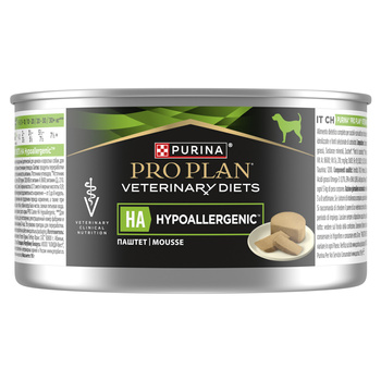 PRO PLAN Veterinary Diets HA Hypoallergenic υγρή τροφή για σκύλους μους 195g