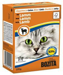 BOZITA Cat Ζελέ αρνιού 370g