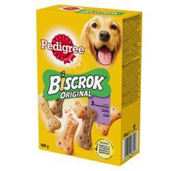 Pedigree Biscrok Cube Cookies για ενήλικες σκύλους με αρνί, κοτόπουλο και βοδινό 500g